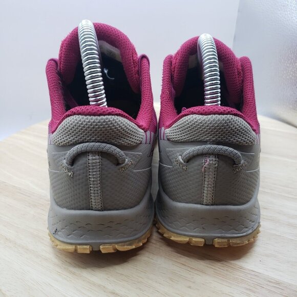 Saucony Peregrine 11 Womens Size 7.5 Trail Running Shoes Cranberry Red S10641-45 - Picture 5 of 9